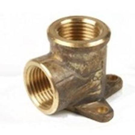 Brass Bracket Elbow - PVC