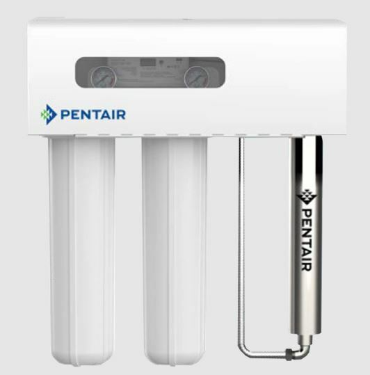 Pentair Ultraviolet Water Treatment and Microfiltration System 20 Inch